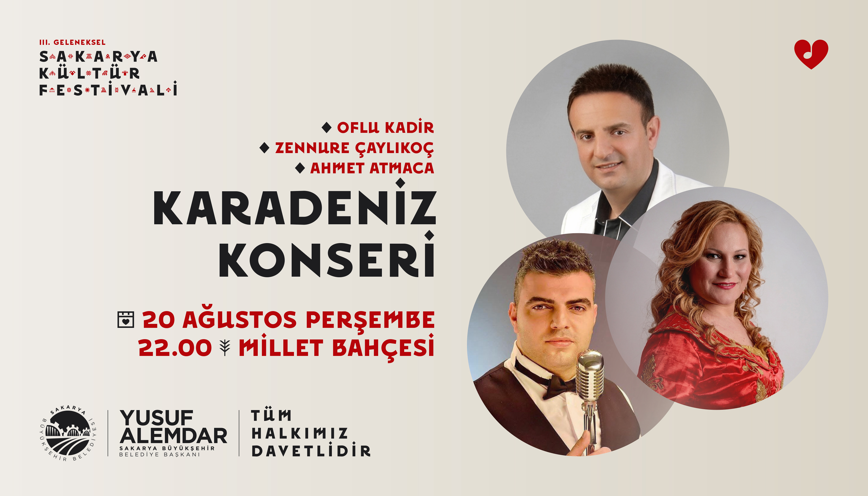 Gelenek bozulmadı, takvim paylaşıldı: Sakarya’da 7 gün sürecek kültür şöleni başlıyor