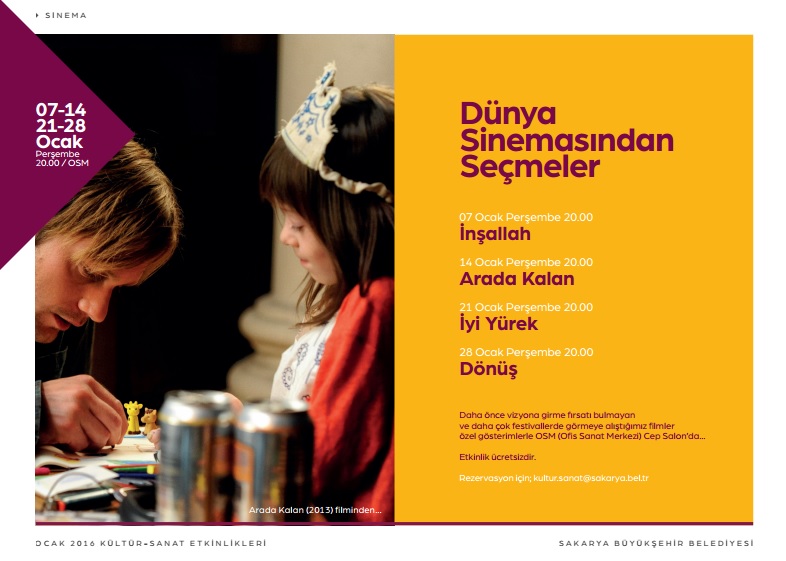 2016’ya Etkinlik Dolu Başlangıç