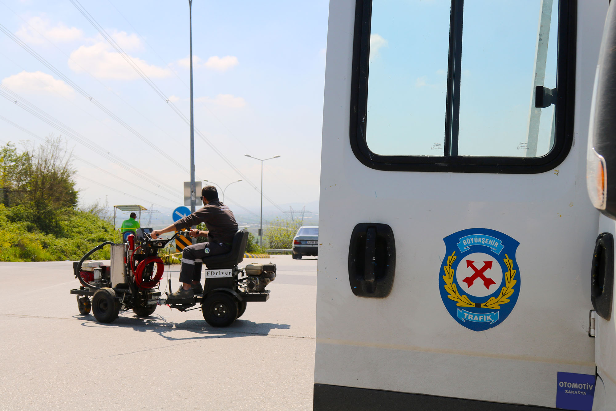 Büyükşehir yolları tablo gibi işliyor