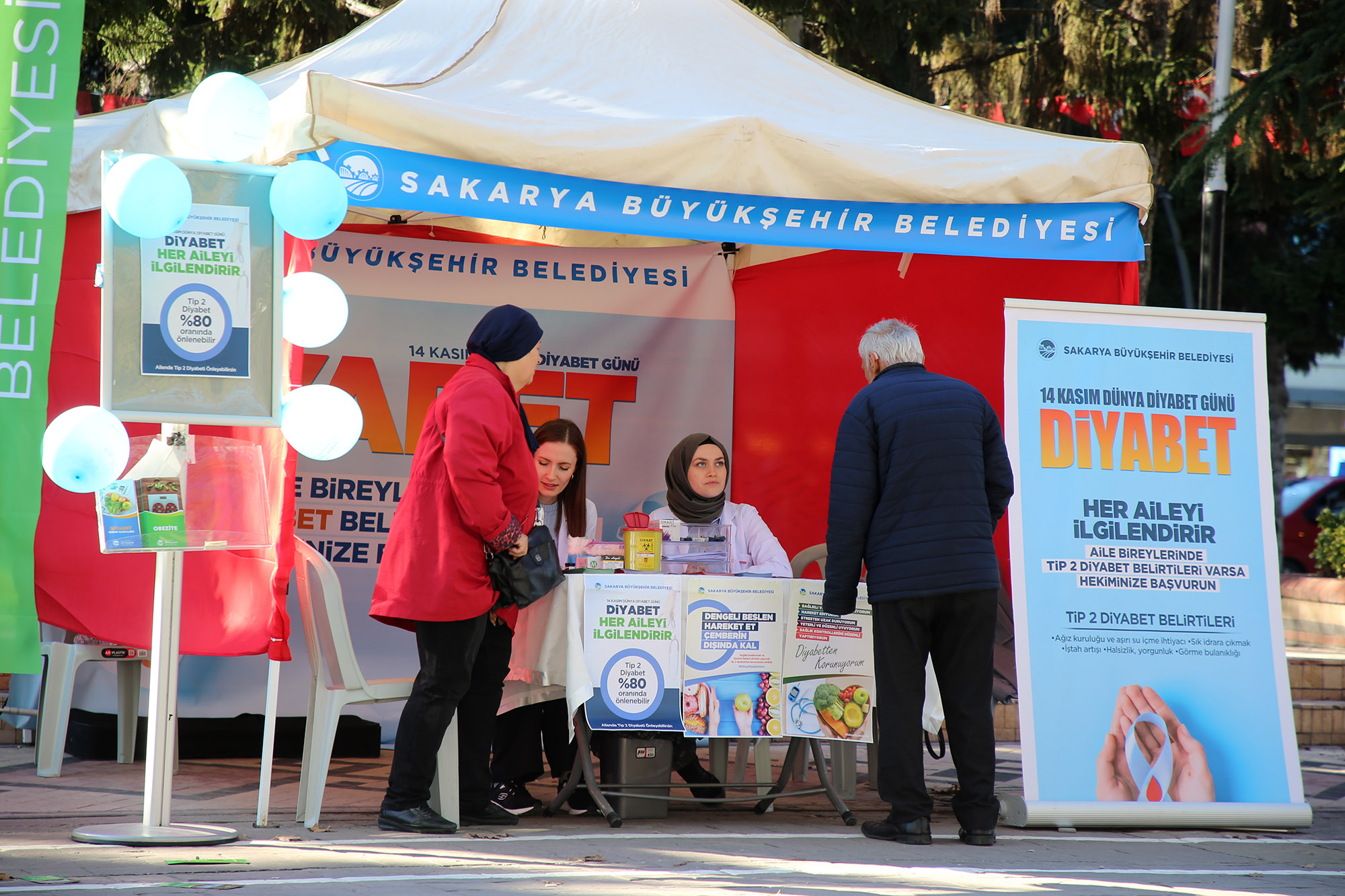  Büyükşehir’den Dünya Diyabet Günü’nde anlamlı çalışma 