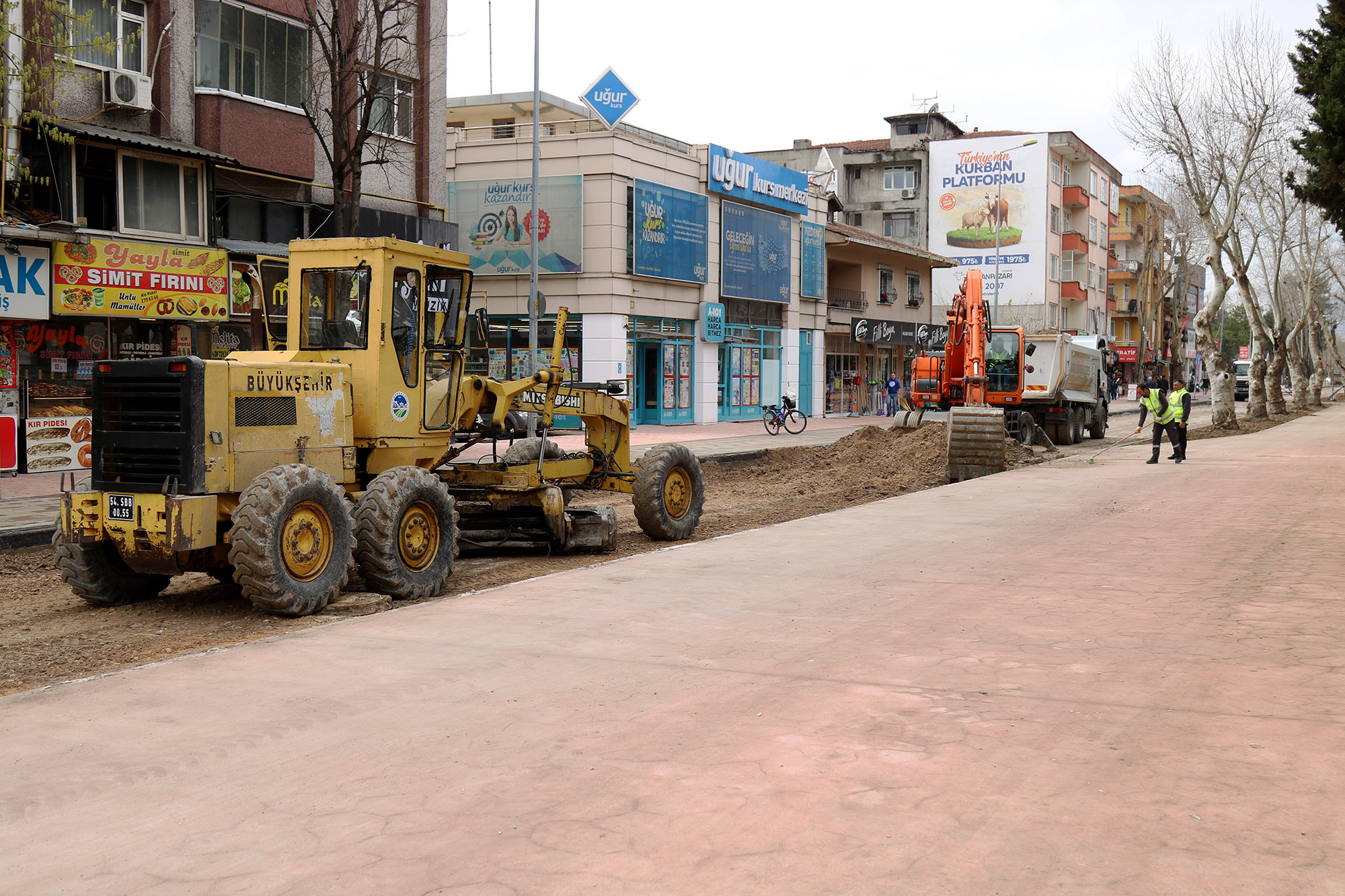 Çark Caddesi'ne dekoratif dokunuşlar: Yeni yüzüne kavuşuyor