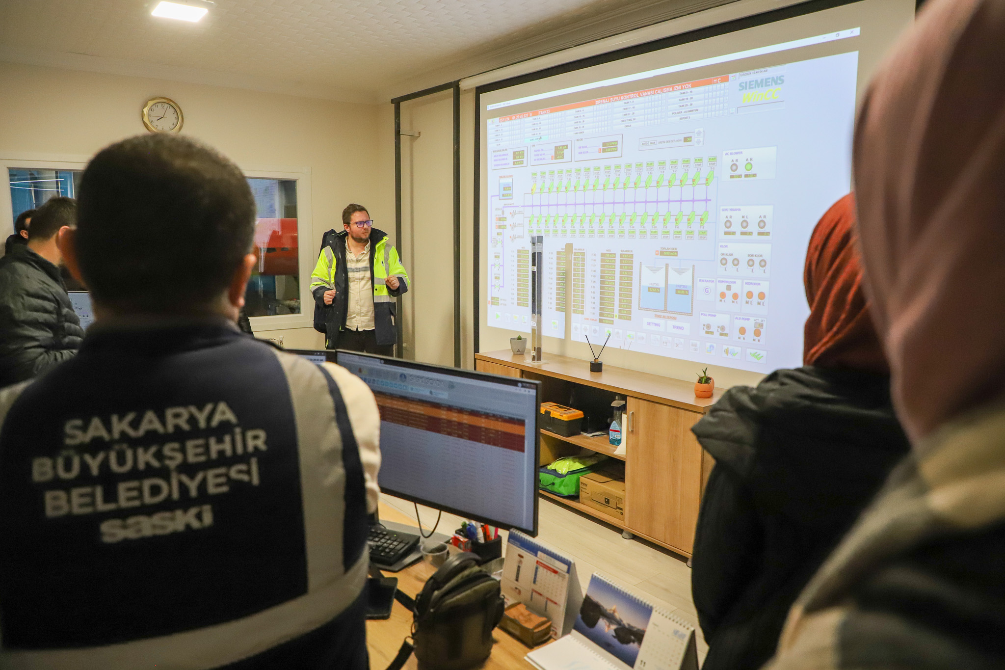 Doktor adayları arıtma tesislerine hayran kaldı: “Burada çok büyük emek var”