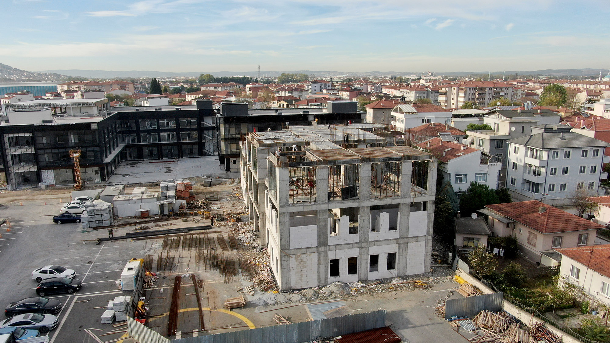 Büyükşehir yeni Tıp Merkezi’nin yüzde 40’ı tamamlandı