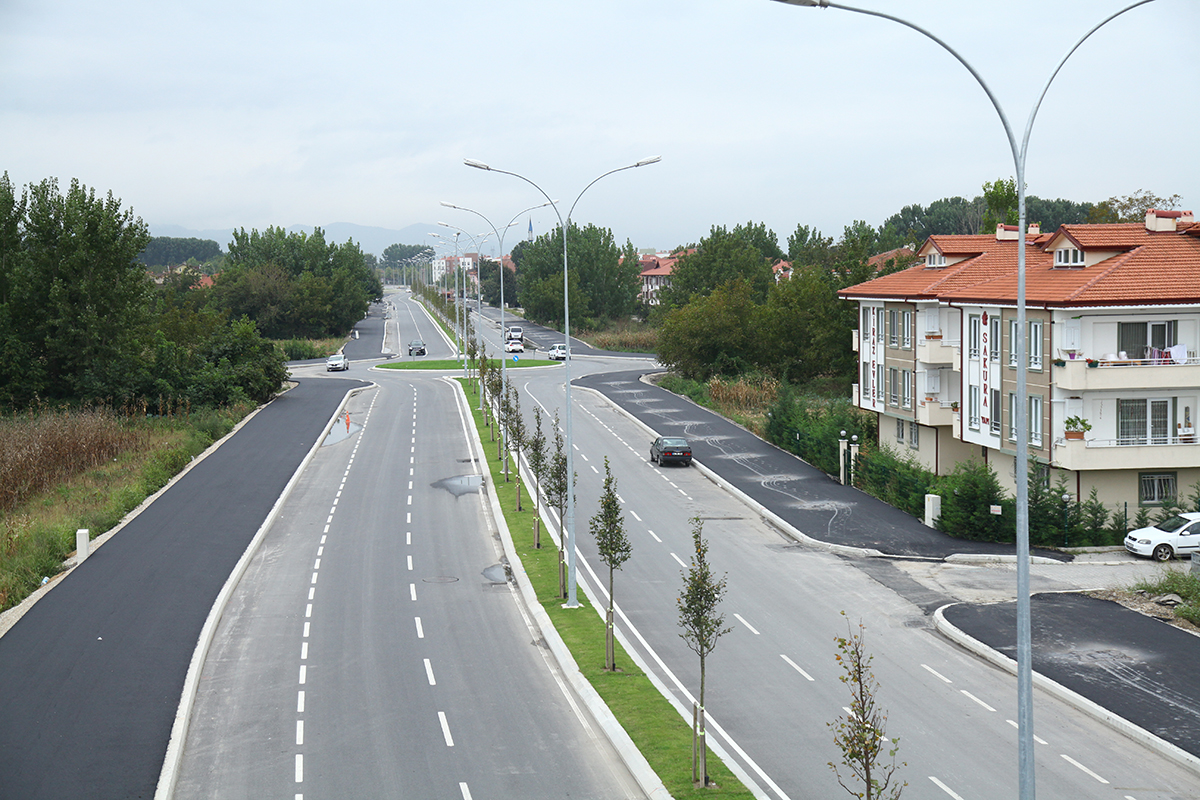 Yeni duble yolla rahat ulaşım