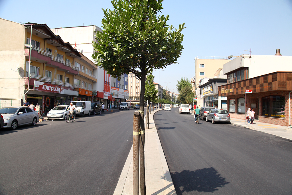 Sakarya Caddesi’nde dönüşüm tamamlandı