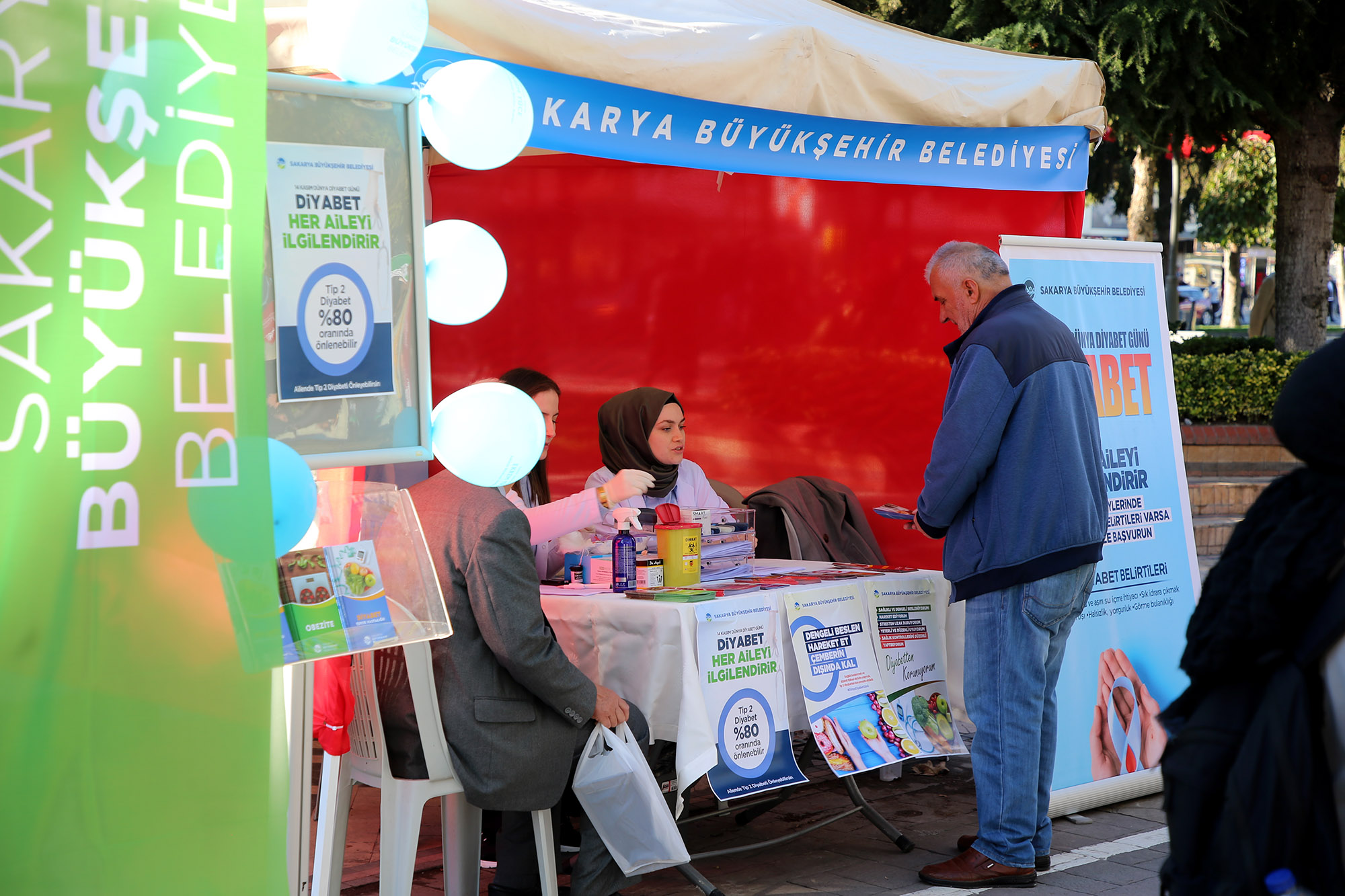  Büyükşehir’den Dünya Diyabet Günü’nde anlamlı çalışma 