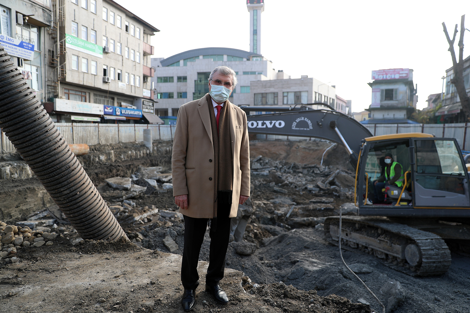 Unkapanı Meydanı’nın temeli atılıyor