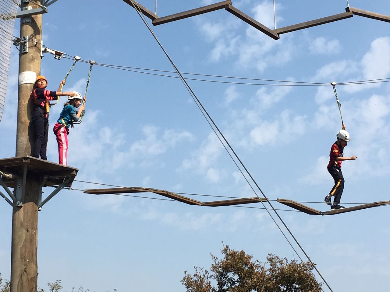 Öğrenciler Maceranın Tadını Çıkardı