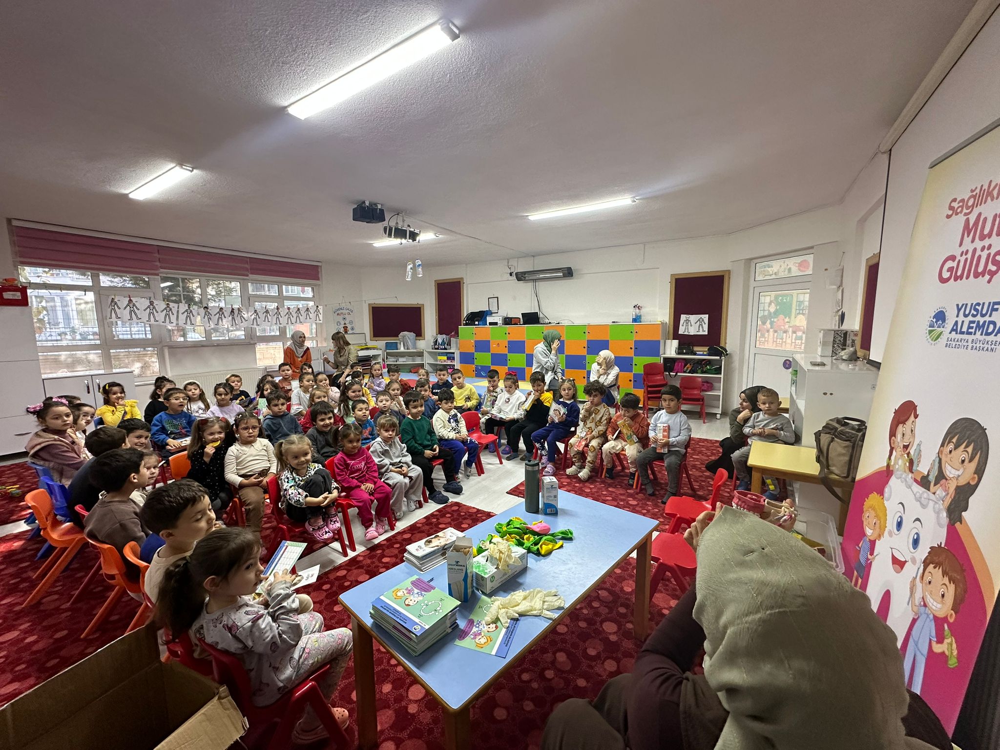 550 minik öğrenci ağız ve diş sağlığı taramasından geçti