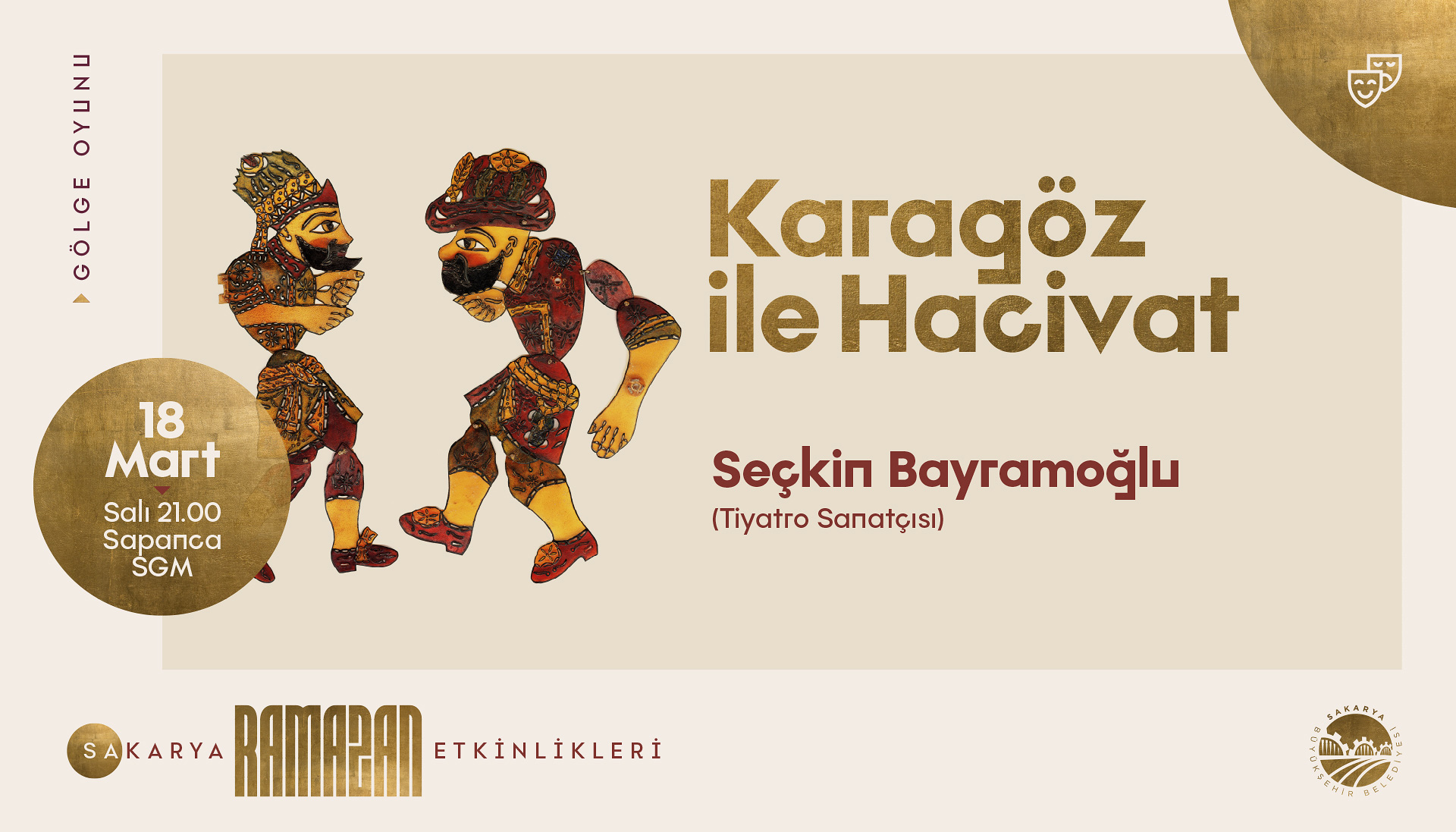 Sapanca SGM’de dinleti ve gölge oyunu bir arada olacak