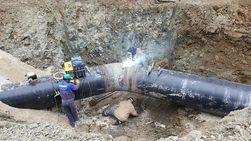 Akçay’da Sıra Baraj Gövdesinde