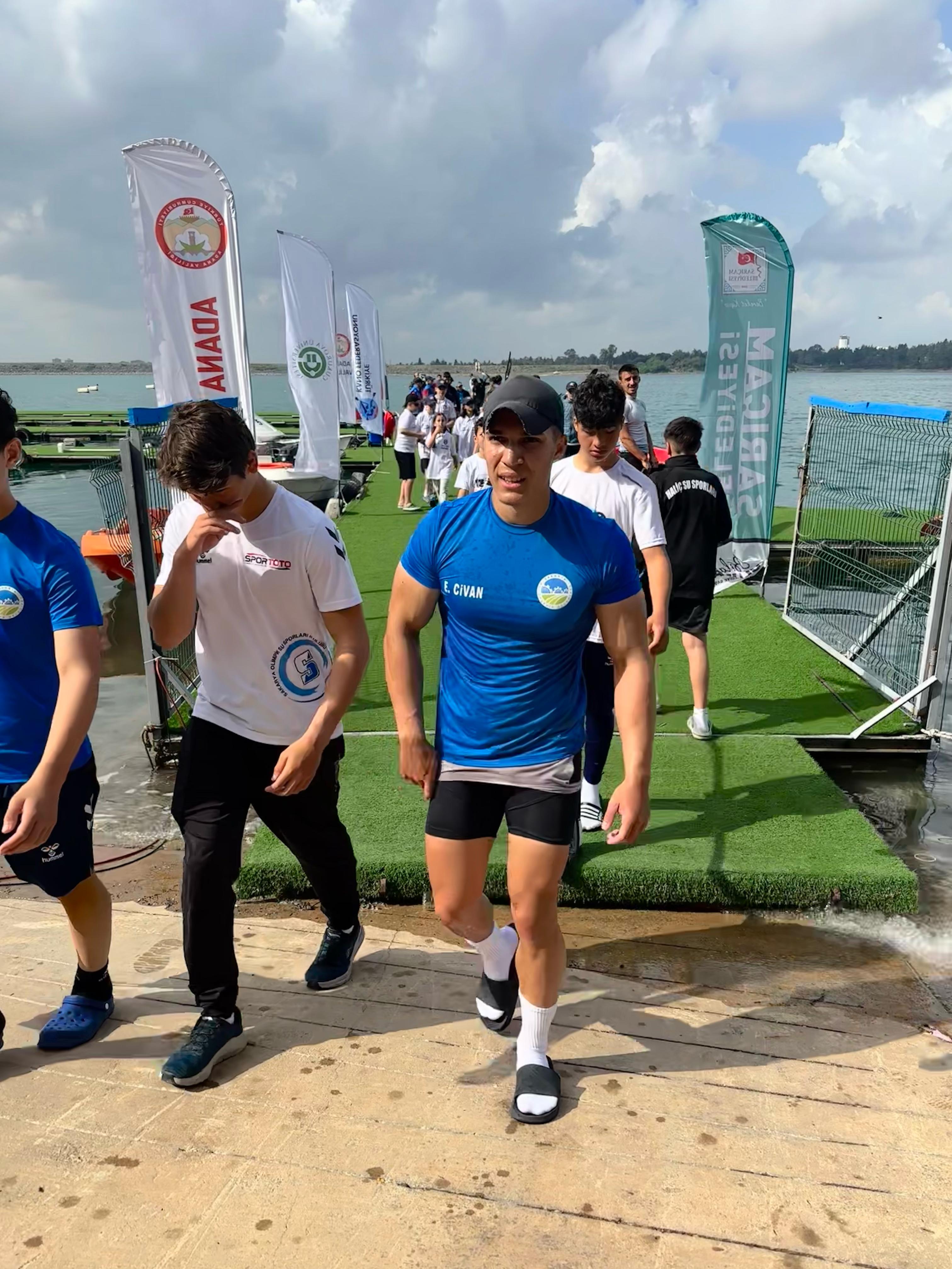 Kağan Ege Baran’ın hatırası için kürek çektiler 