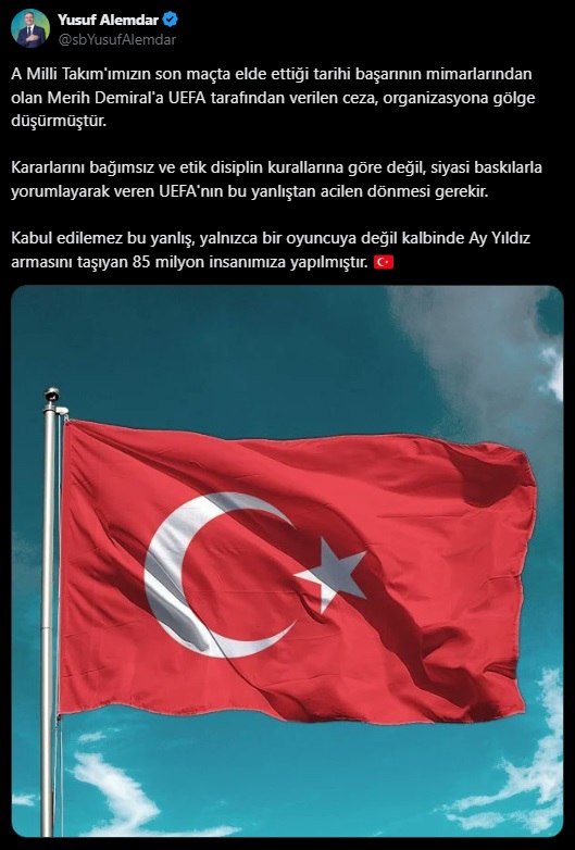 “UEFA bu yanlıştan acilen dönmelidir”