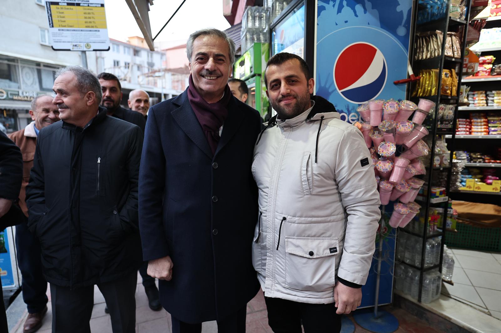 “İki ilçemizin sosyal dokusuna dokunacak yatırımları tamamlıyoruz”