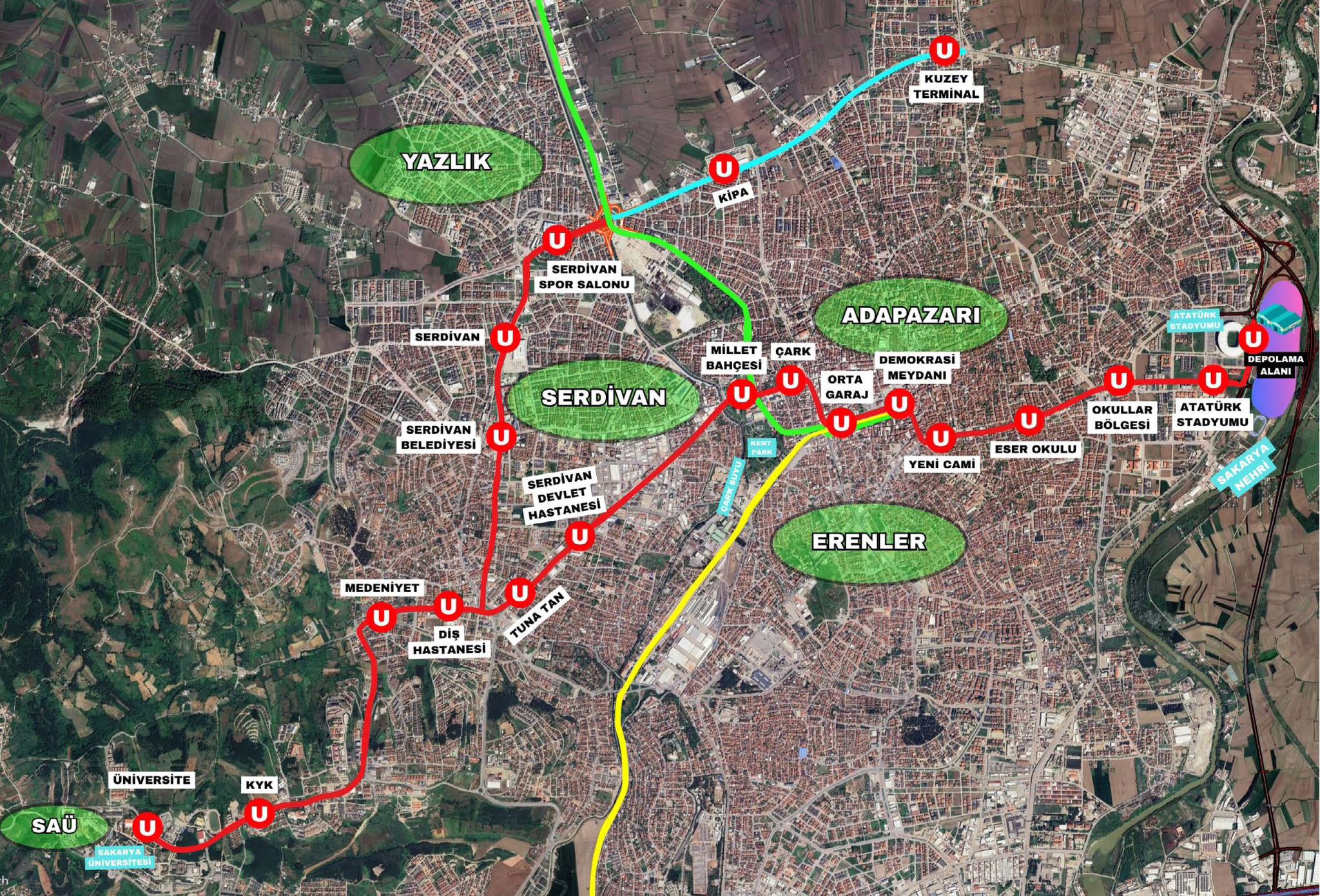 Mithatpaşa’ya köprülü, Tunatan’a farklı seviyeli kavşak geliyor