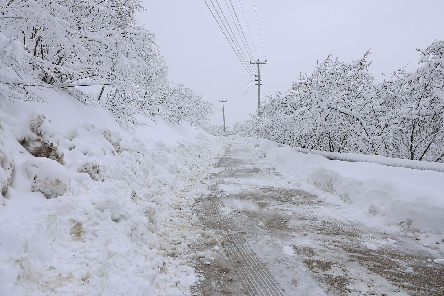 Büyükşehir 24 saat kar mesaisinde: 17 grup yolundan 10’u ulaşıma açıldı