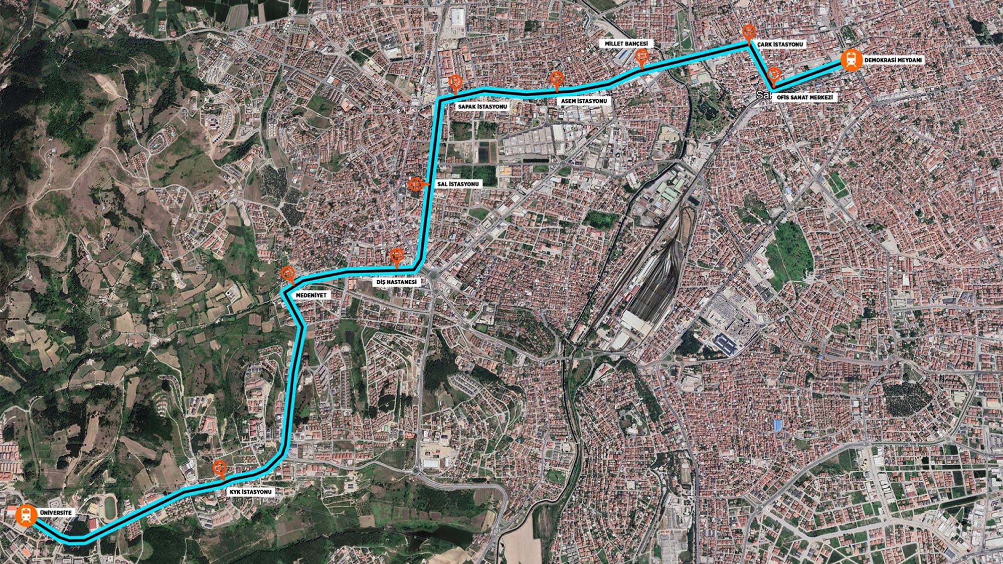 Yüce'den raylı sistemde Sakarya'ya bir müjde daha: O hattın mesafesi uzatıldı