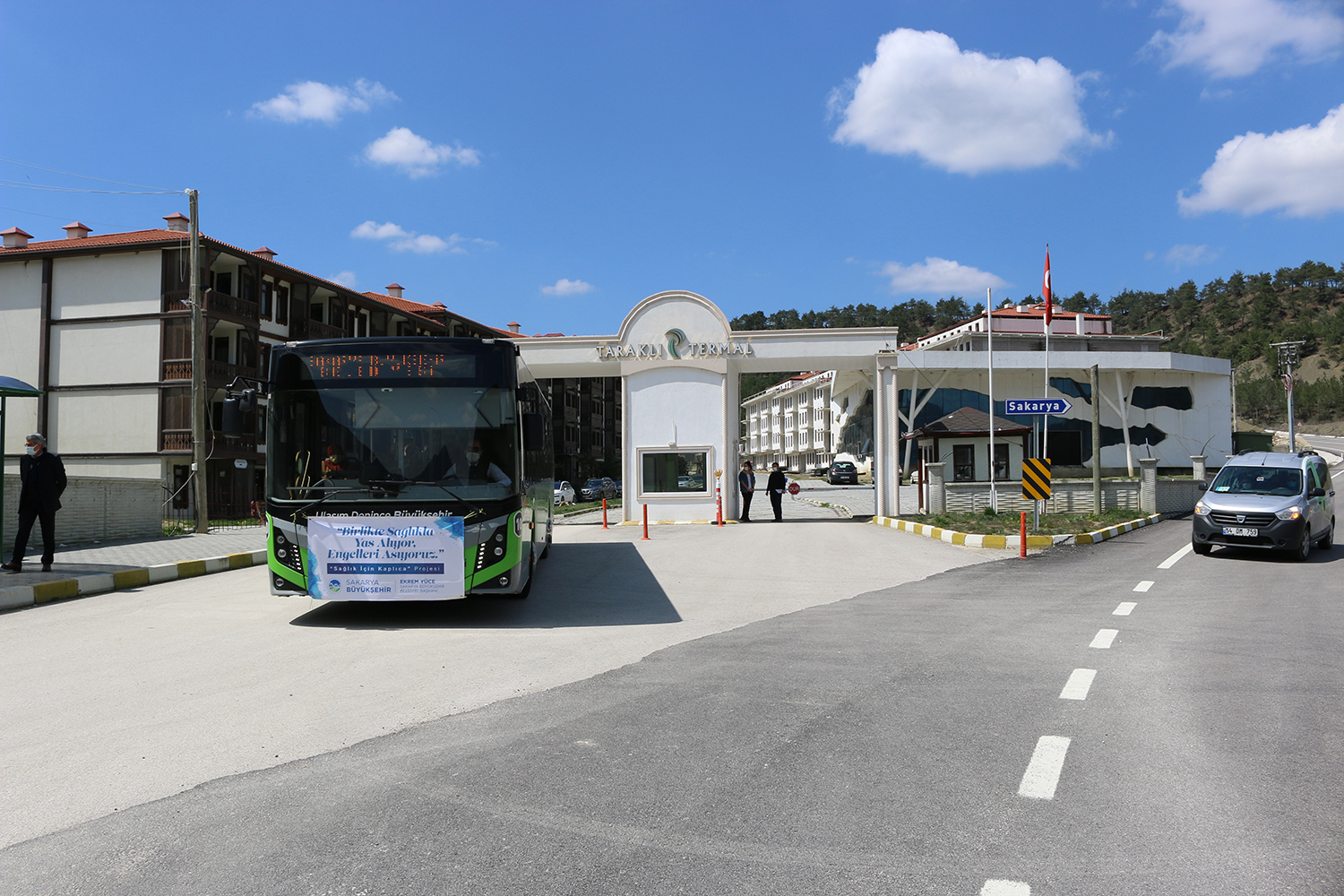 ‘Sağlık İçin Kaplıca’ projesine tam kapanma nedeniyle ara verildi