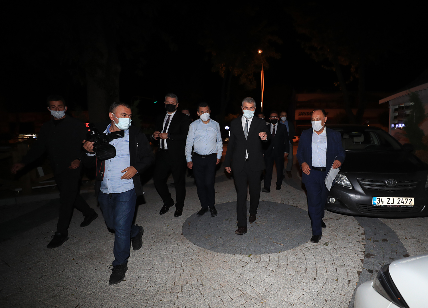 Başkan Yüce: “Gündüz gece çalışmalarımızın başındayız”