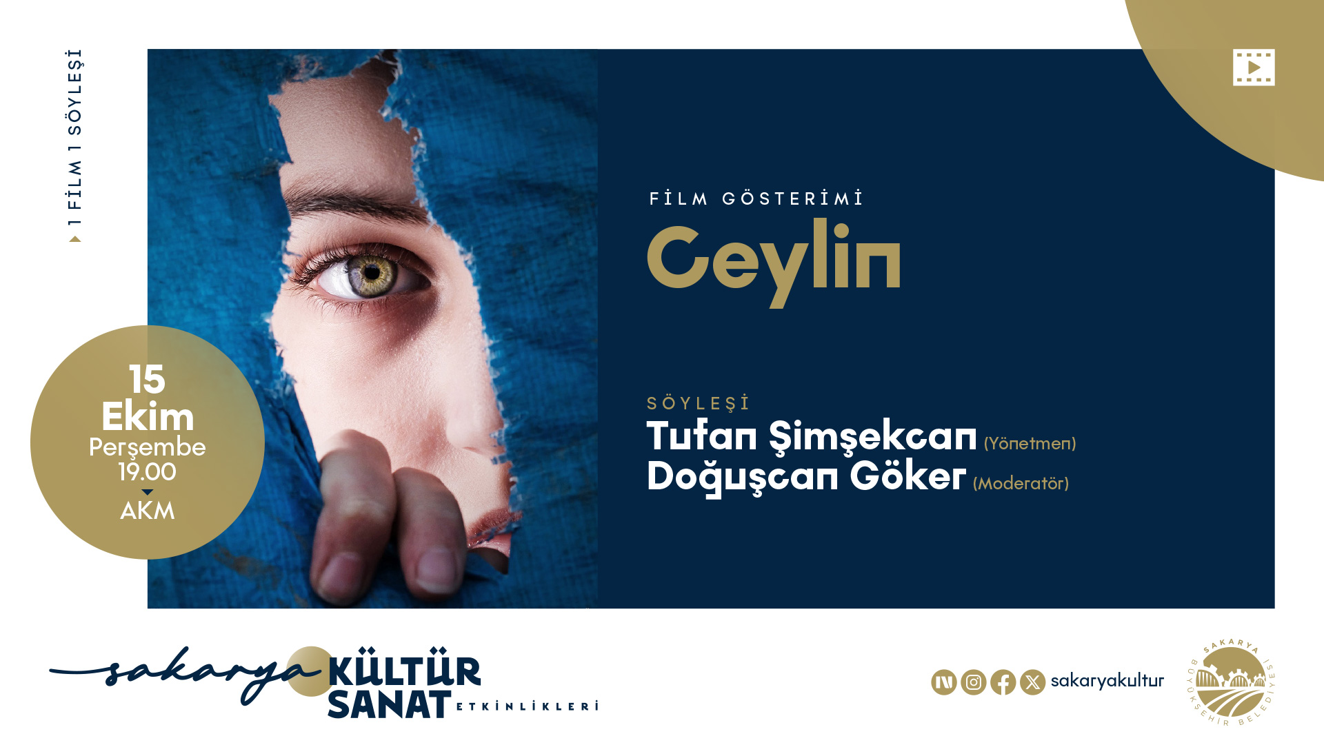 Ceylin filminin hikâyesi AKM’de yönetmeninden dinlenecek