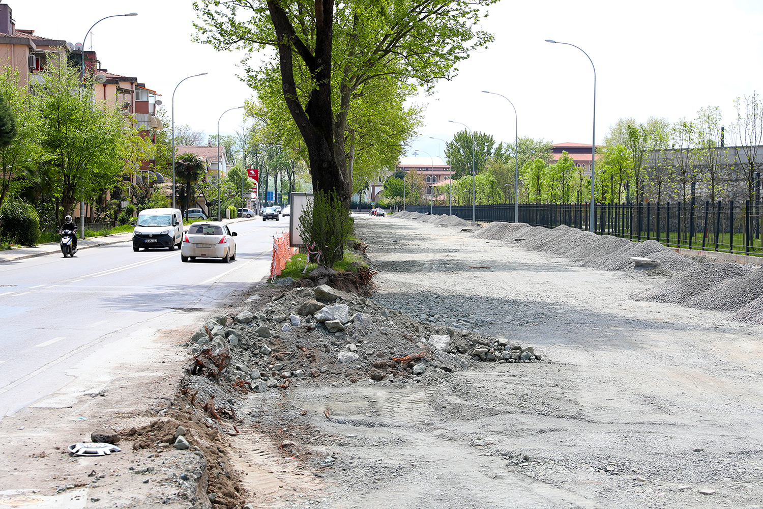 Yazlık Caddesi’nde duble rahatlık için geri sayım