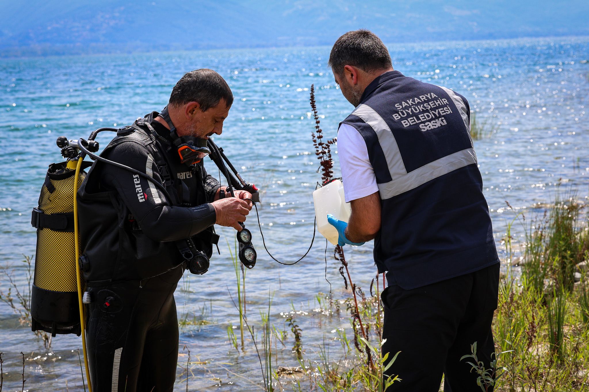 Göldeki oluşuma dair SASKİ Genel Müdürü Sakallıoğlu’ndan açıklama