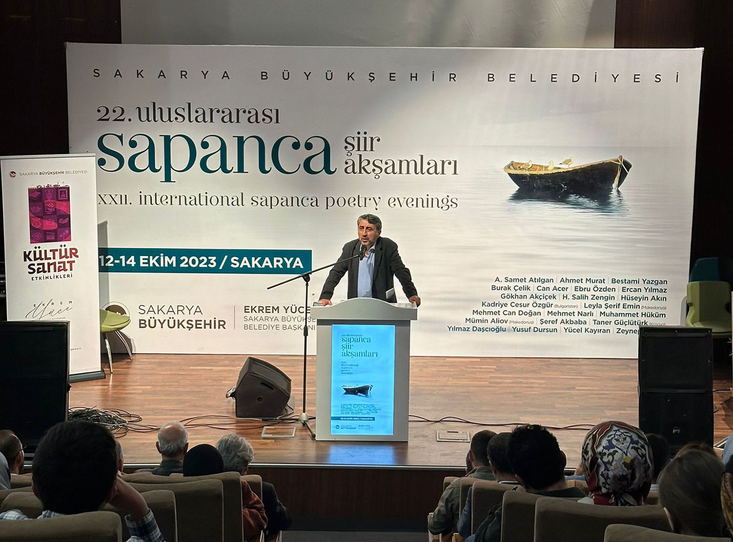 Şiirin ruhu Sakarya’da canlandı; Sapanca Şiir Akşamlarından muhteşem final