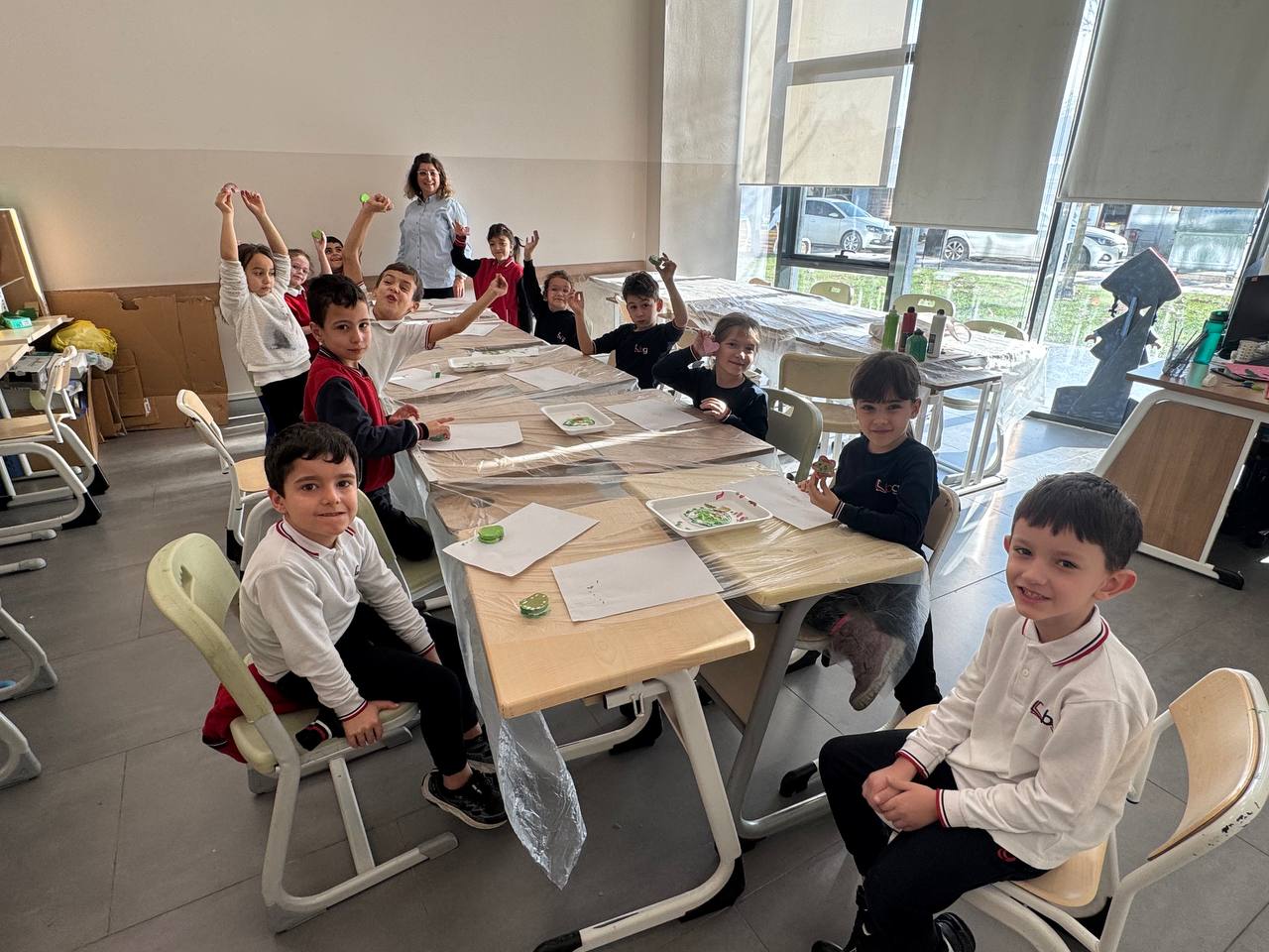 SGM’de misafir öğrenciler yeteneklerini keşfetti