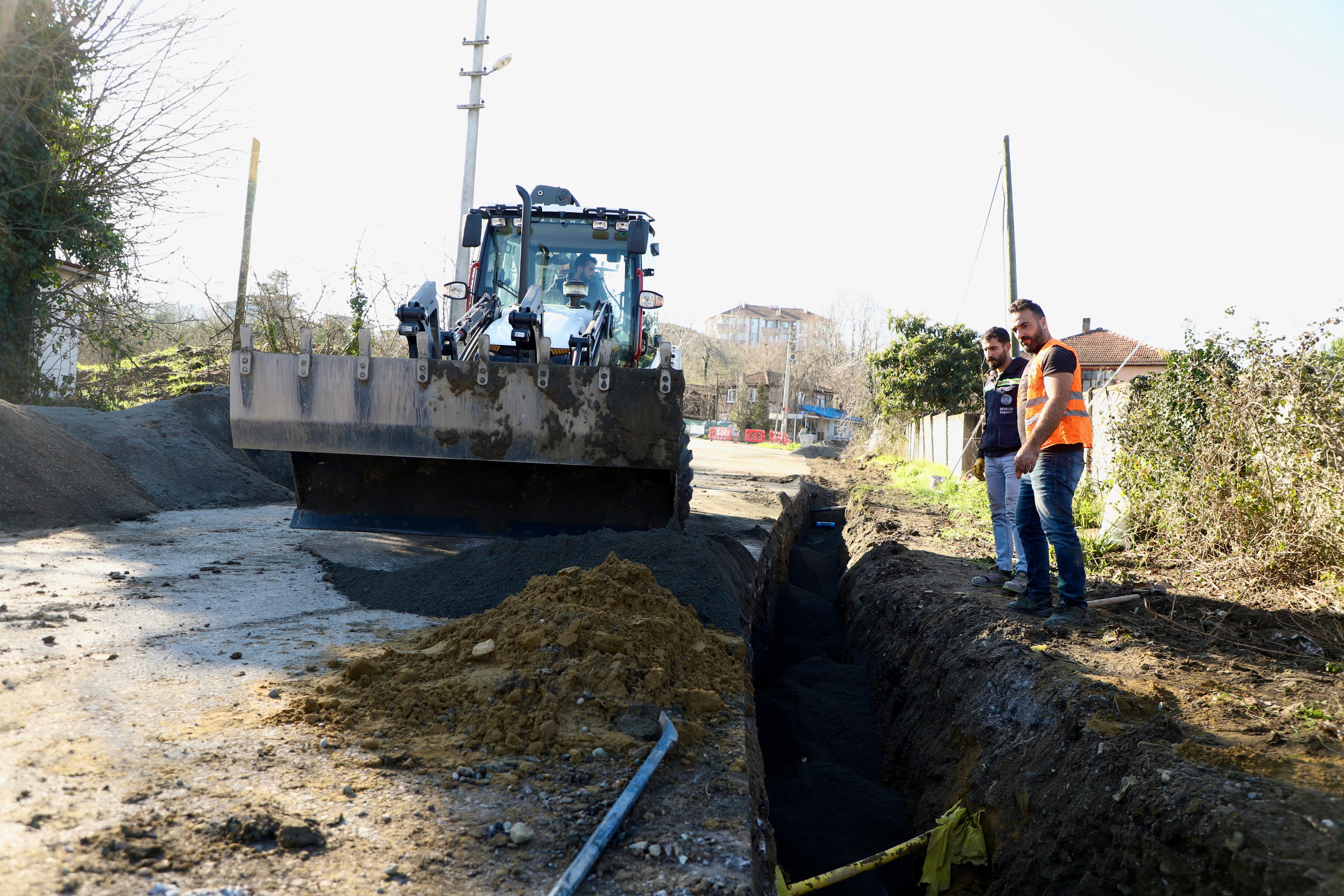 Erenler’in 25 milyonluk altyapı projesinde saha çalışmaları başladı