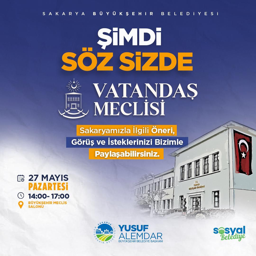 Büyükşehir’den ‘Vatandaş Meclisi’ne davet