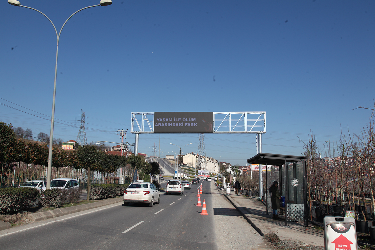 Akıllı ekranlarla etkin trafik yönetimi