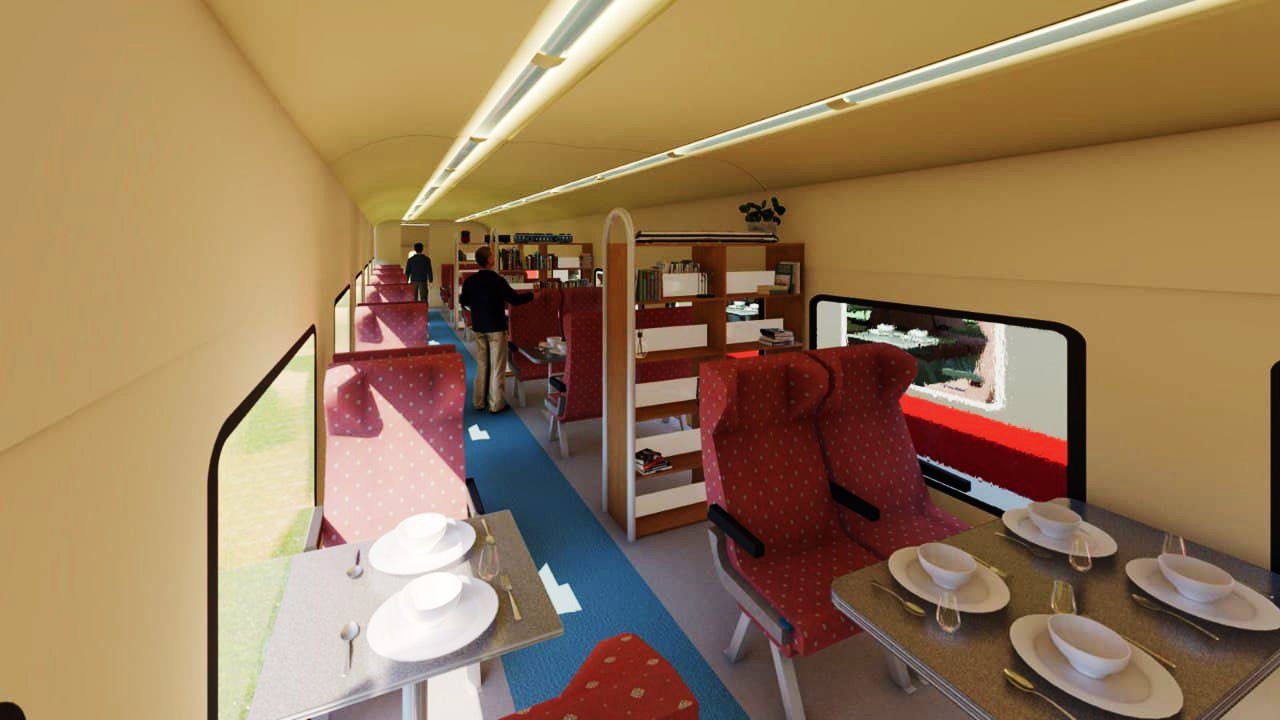 Çark manzarasıyla Vagon Kafe şehre çok yakışacak