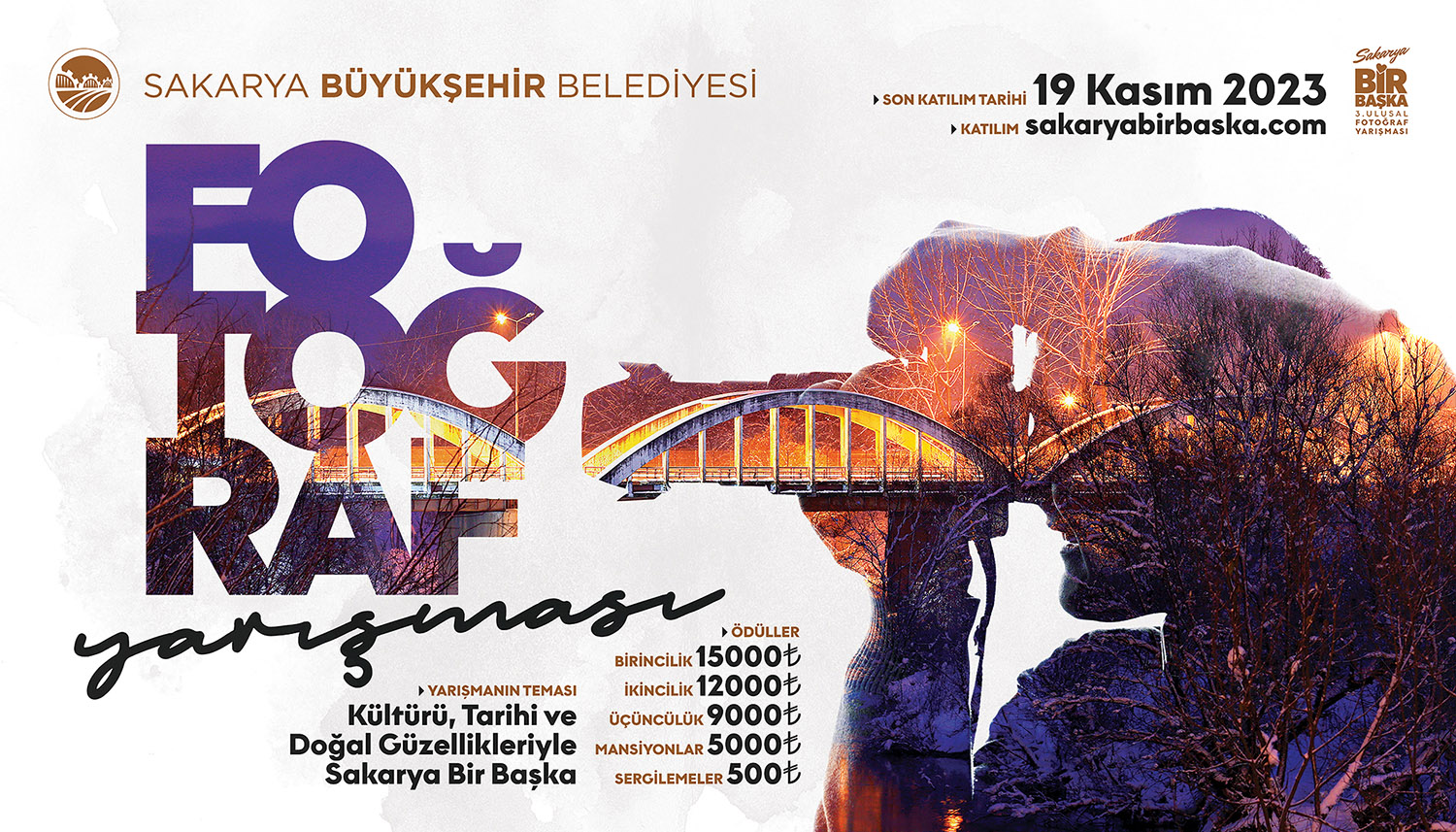 “3. Ulusal Sakarya Bir Başka” fotoğraf yarışmasına başvurularda sona geliniyor