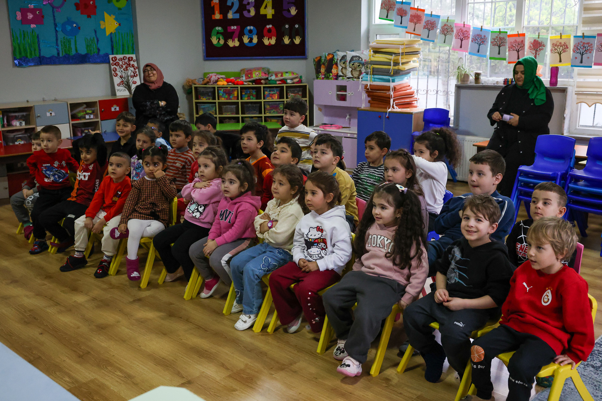 Ferizli’deki minik öğrenciler ‘Su Müfettişi’ ilan edildi