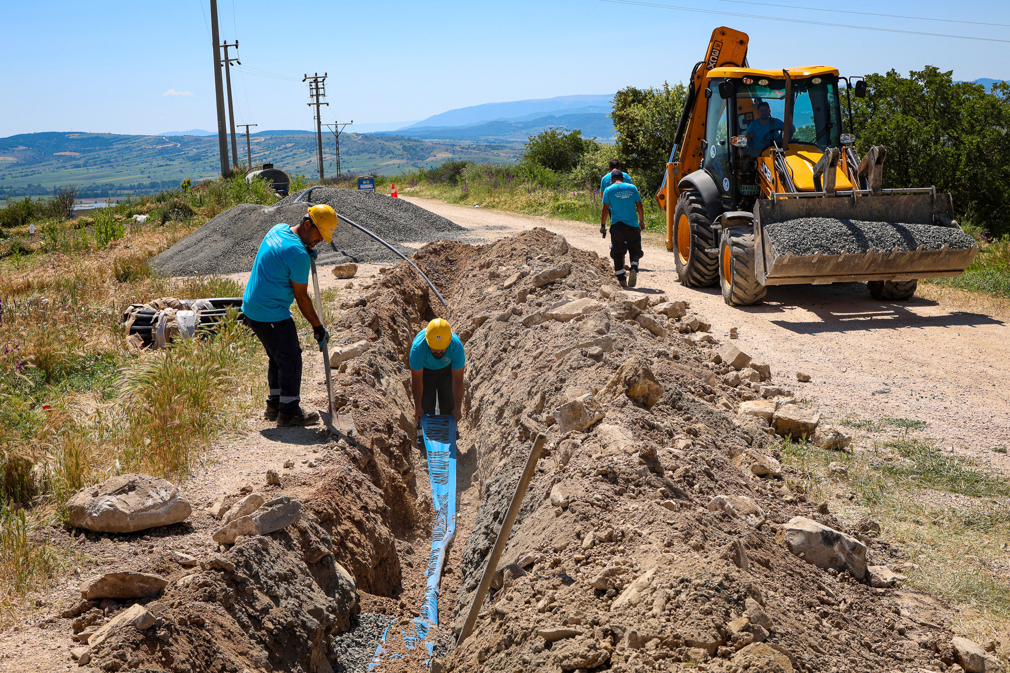 Taraklı Duman Mahallesi’ne 218 metre derinlikten alternatif kaynak takviyesi