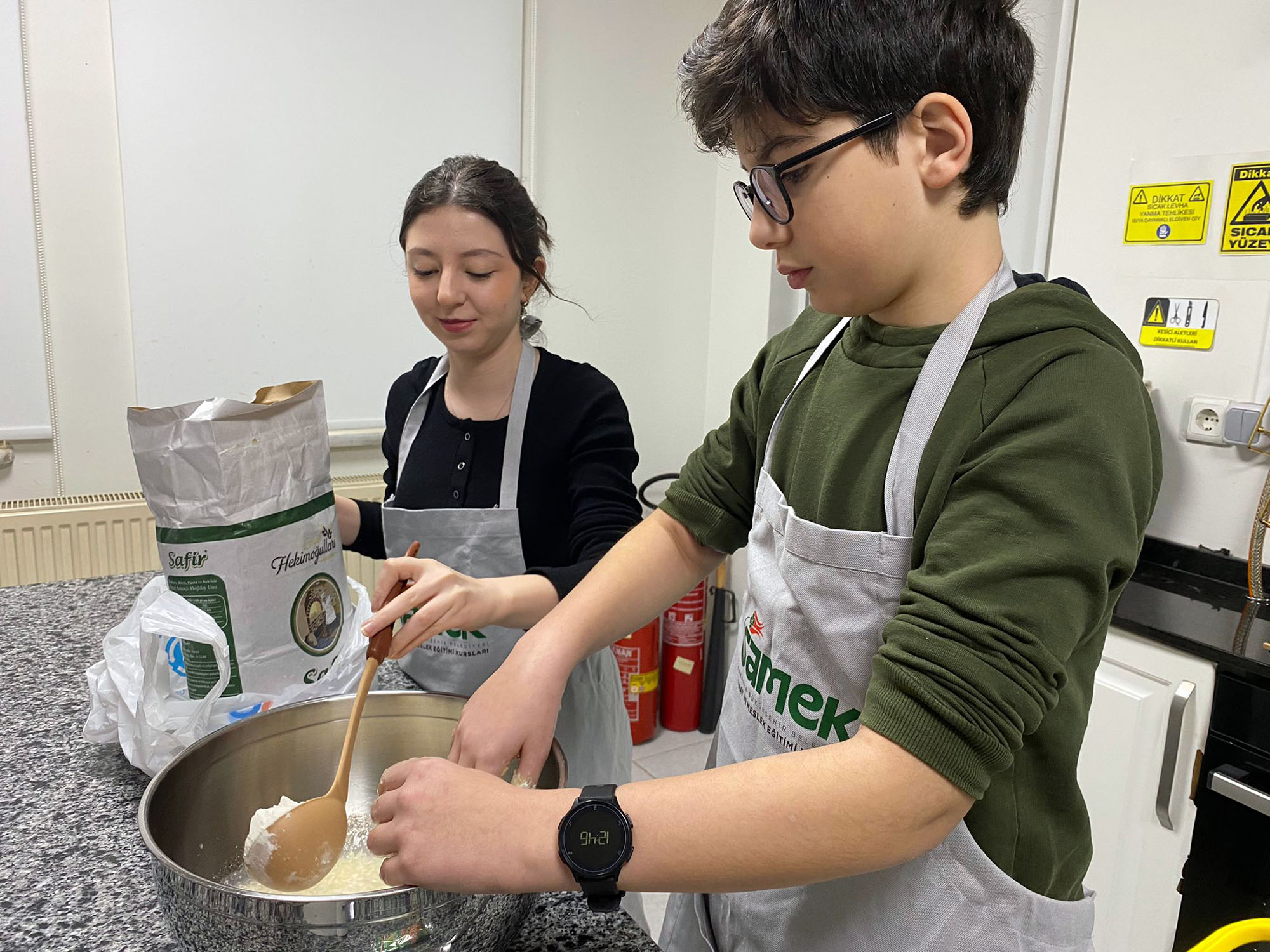 Ara tatilde SAMEK atölyeleri dolu dolu geçiyor