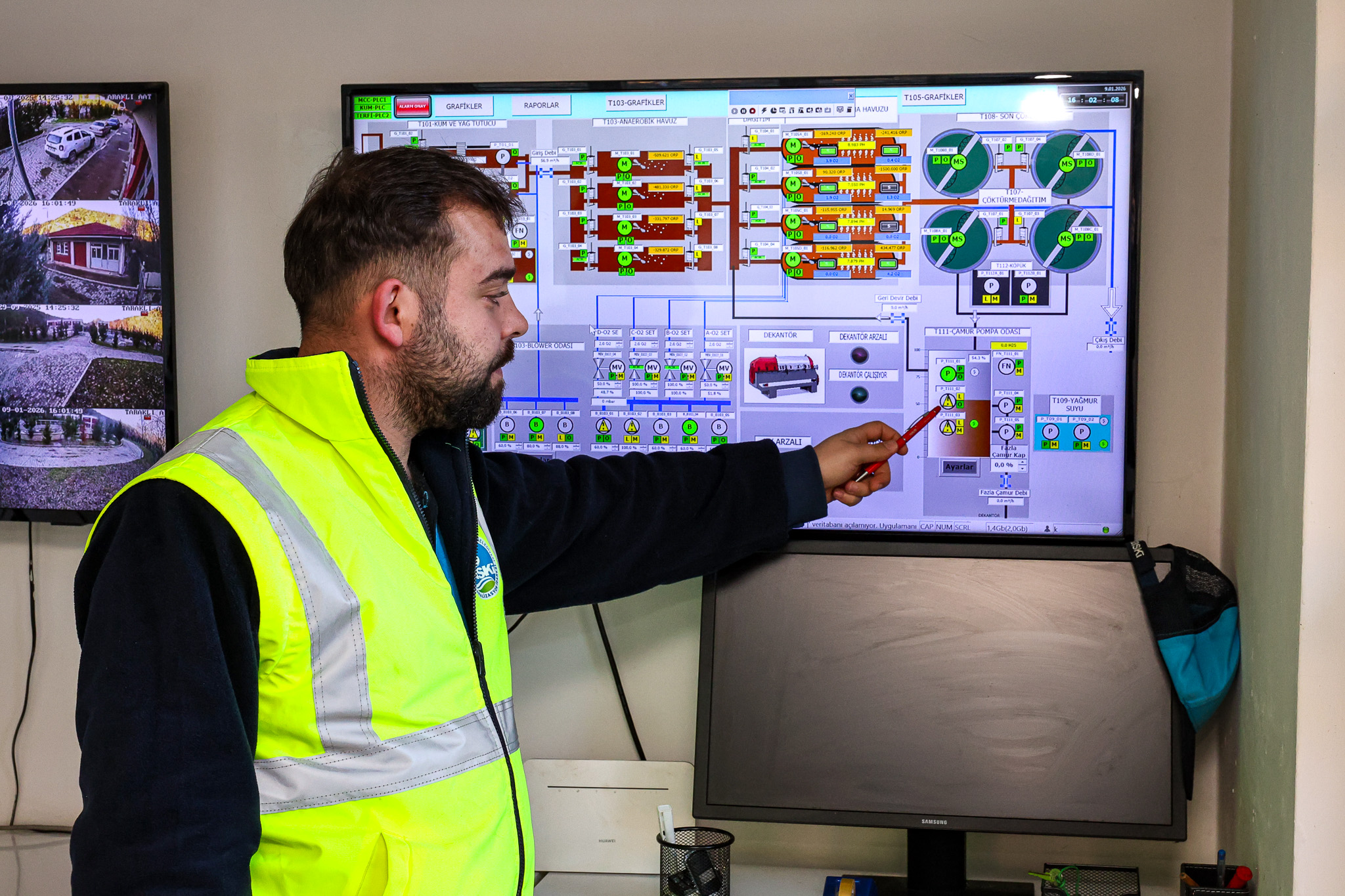 Devreye alındığı 2025 yılında 587 bin metreküp atık su arıtıldı