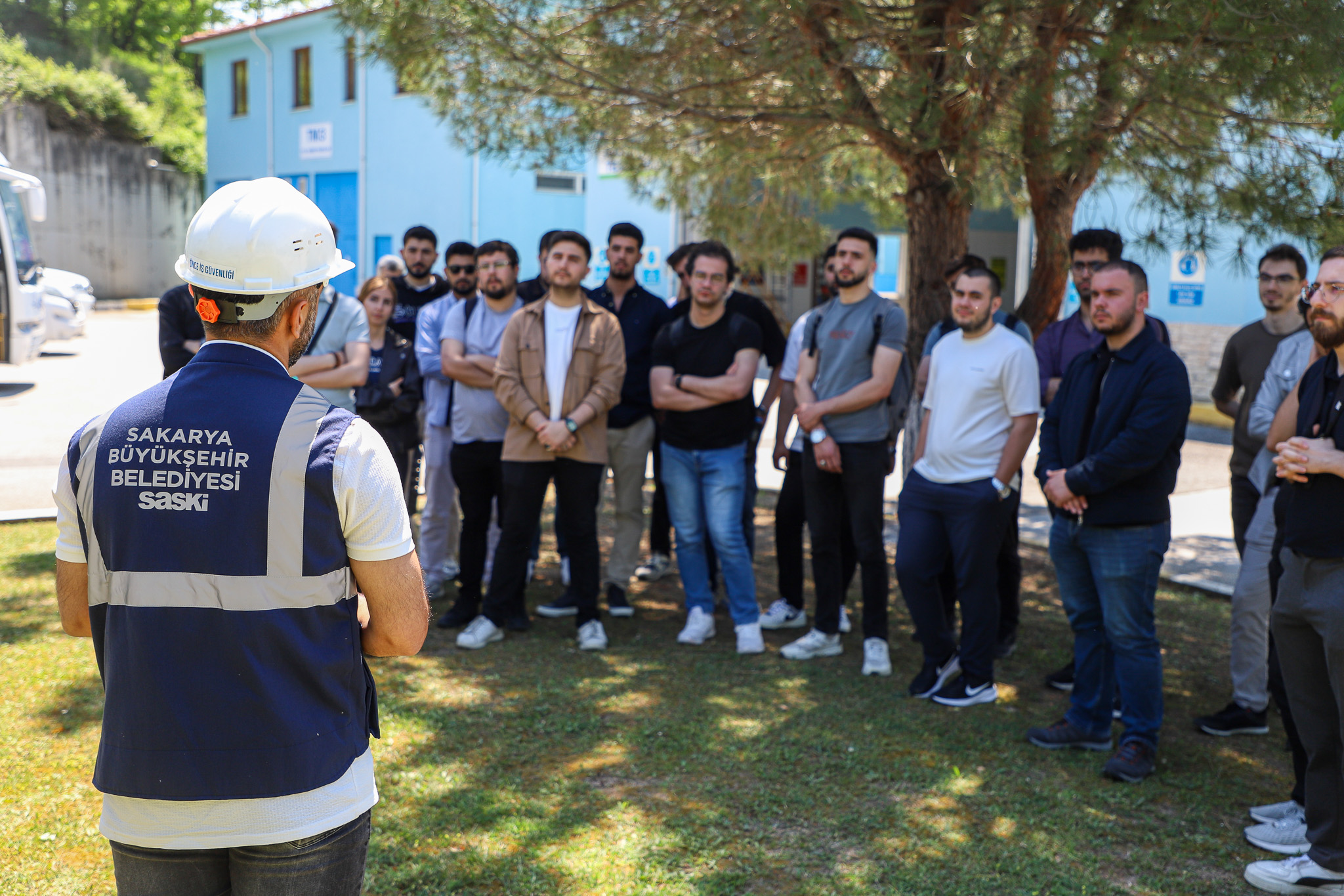 Mühendis adayları enerji üreten sistemleri SASKİ tesislerinde inceledi