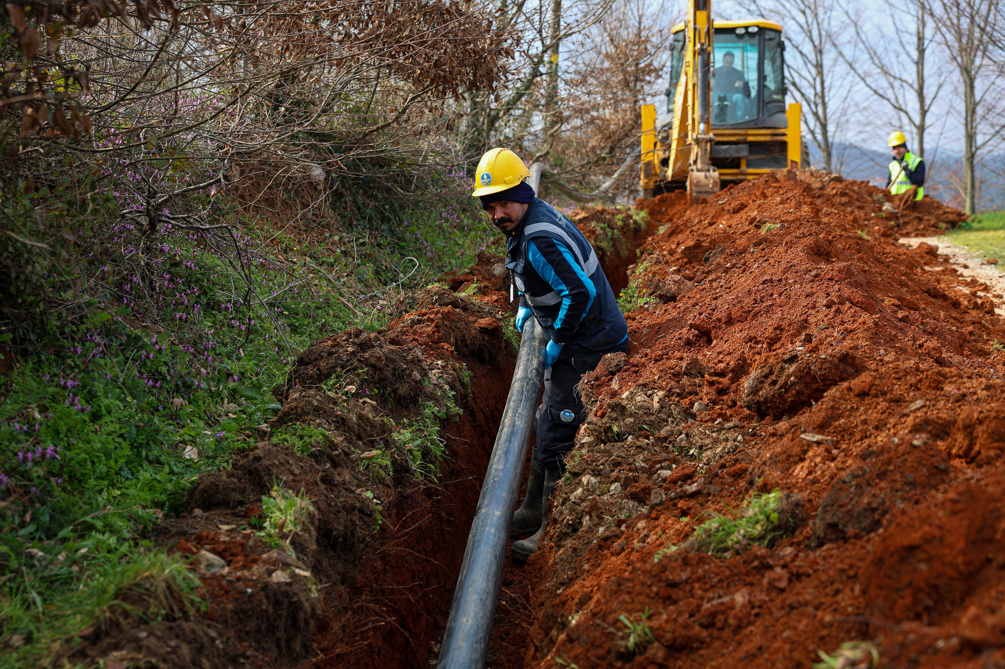 Karasu Kuyumcullu’nun içme suyu geleceği 8 kilometrelik hatla güvence altına alındı