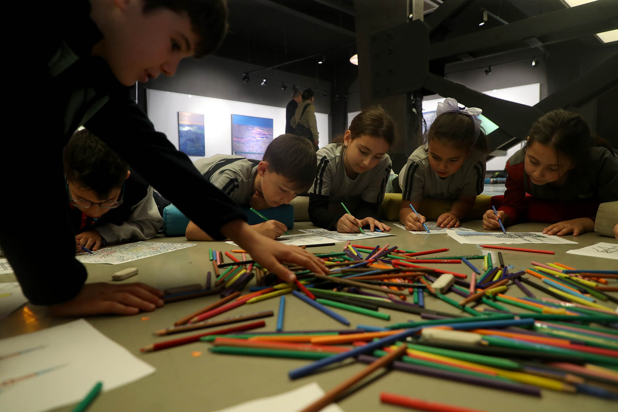 OSM’de miniklerin rengârenk sanat buluşması