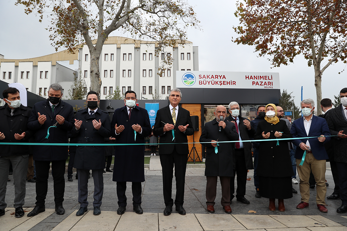 Büyükşehir’in ‘Hanımeli Pazarı’ hizmete açıldı