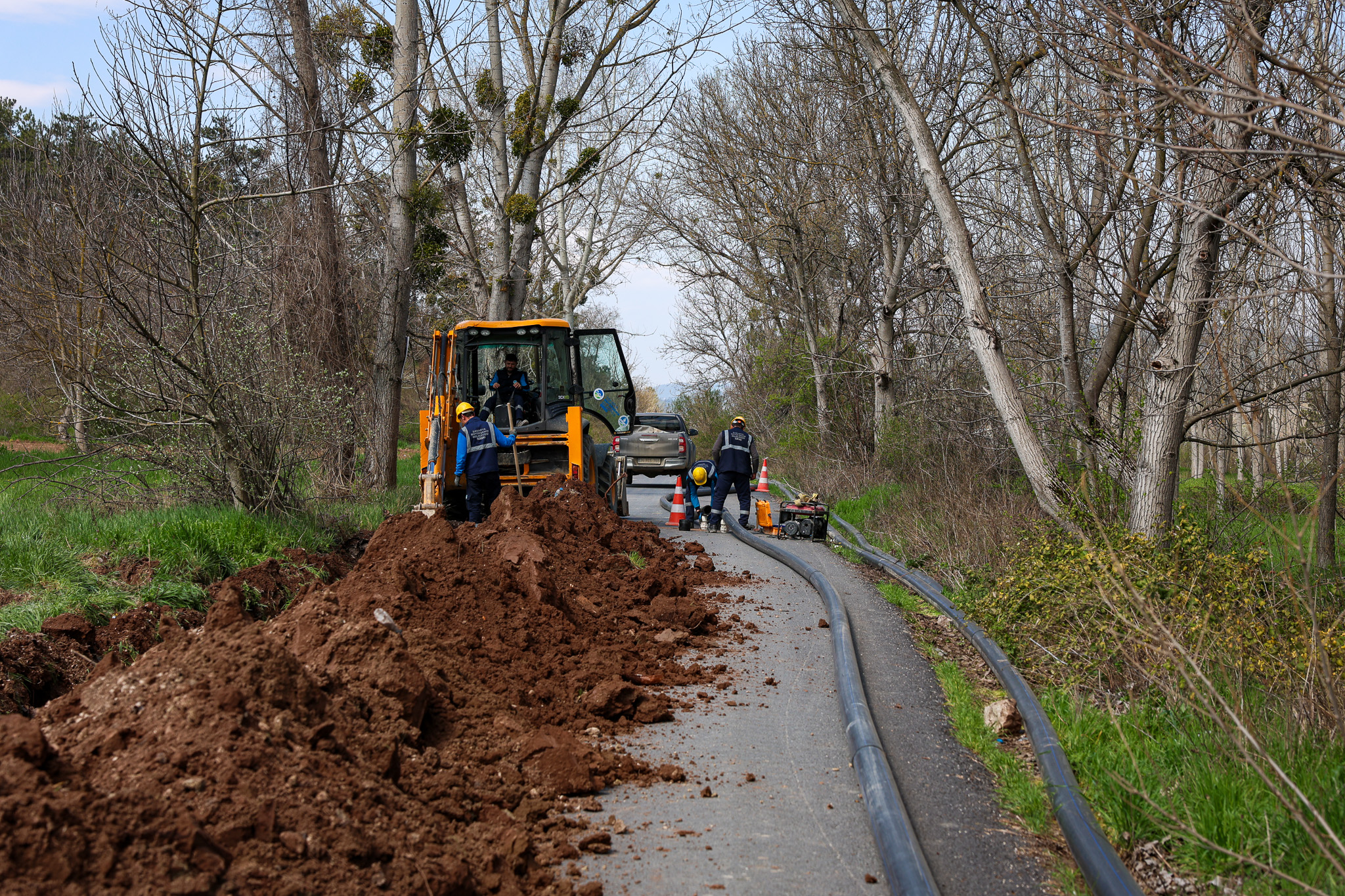 Taraklı’nın 300 hanesine kaliteli su 5 kilometrelik yeni hatla ulaşacak