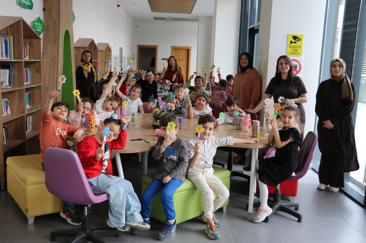 SGM Kütüphaneler Haftası’nda minik öğrencileri ağırladı