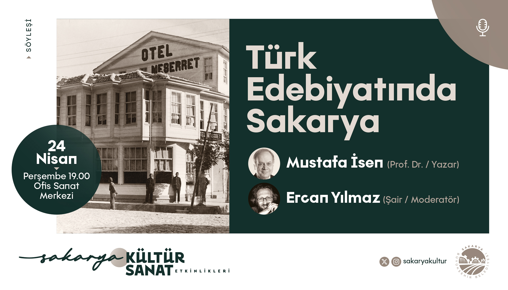 Büyükşehir kültür sanat etkinliklerinde Nisan takvimi belli oldu