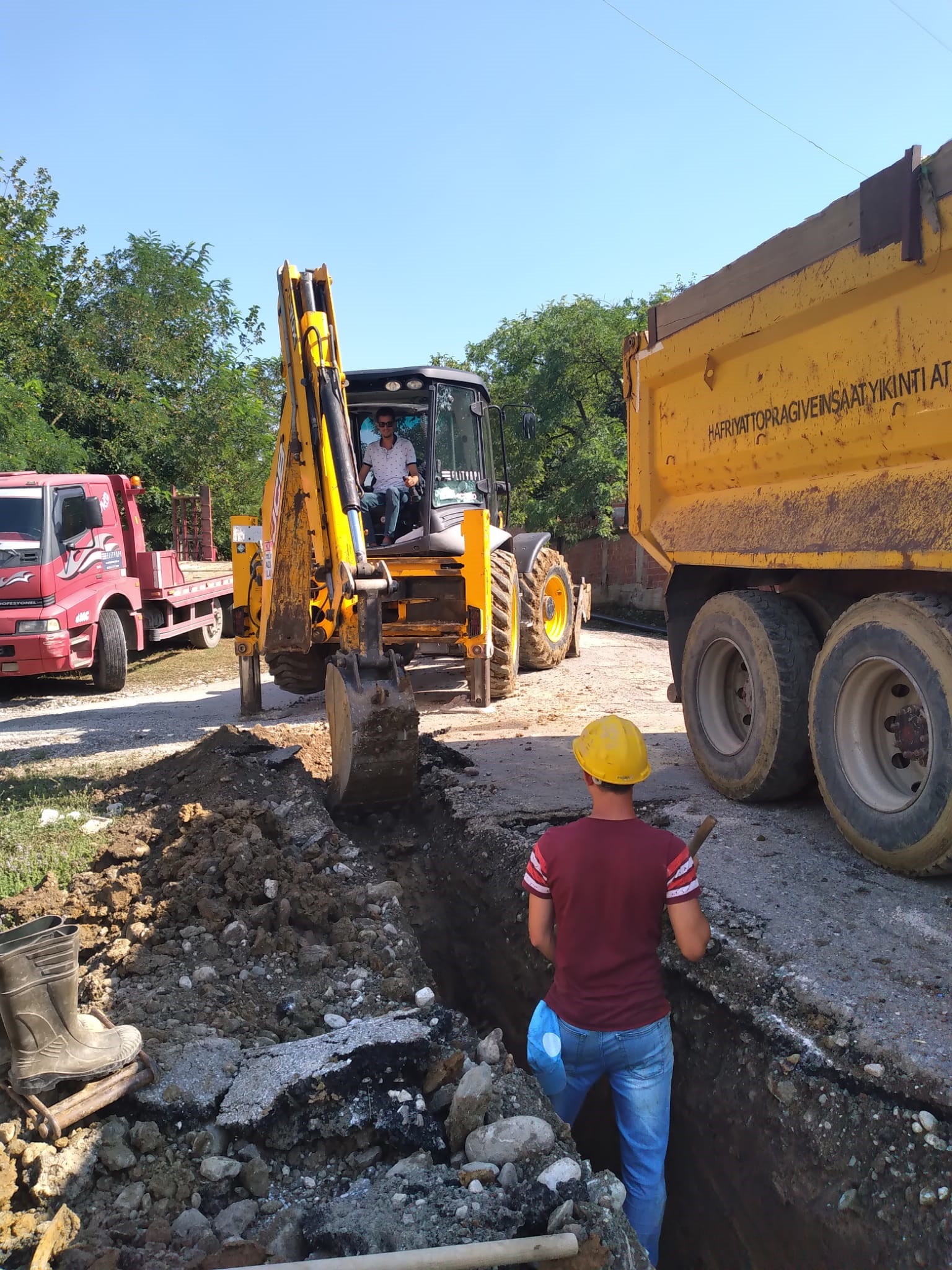 Ekinli’nin içmesuyu hattı yenileniyor