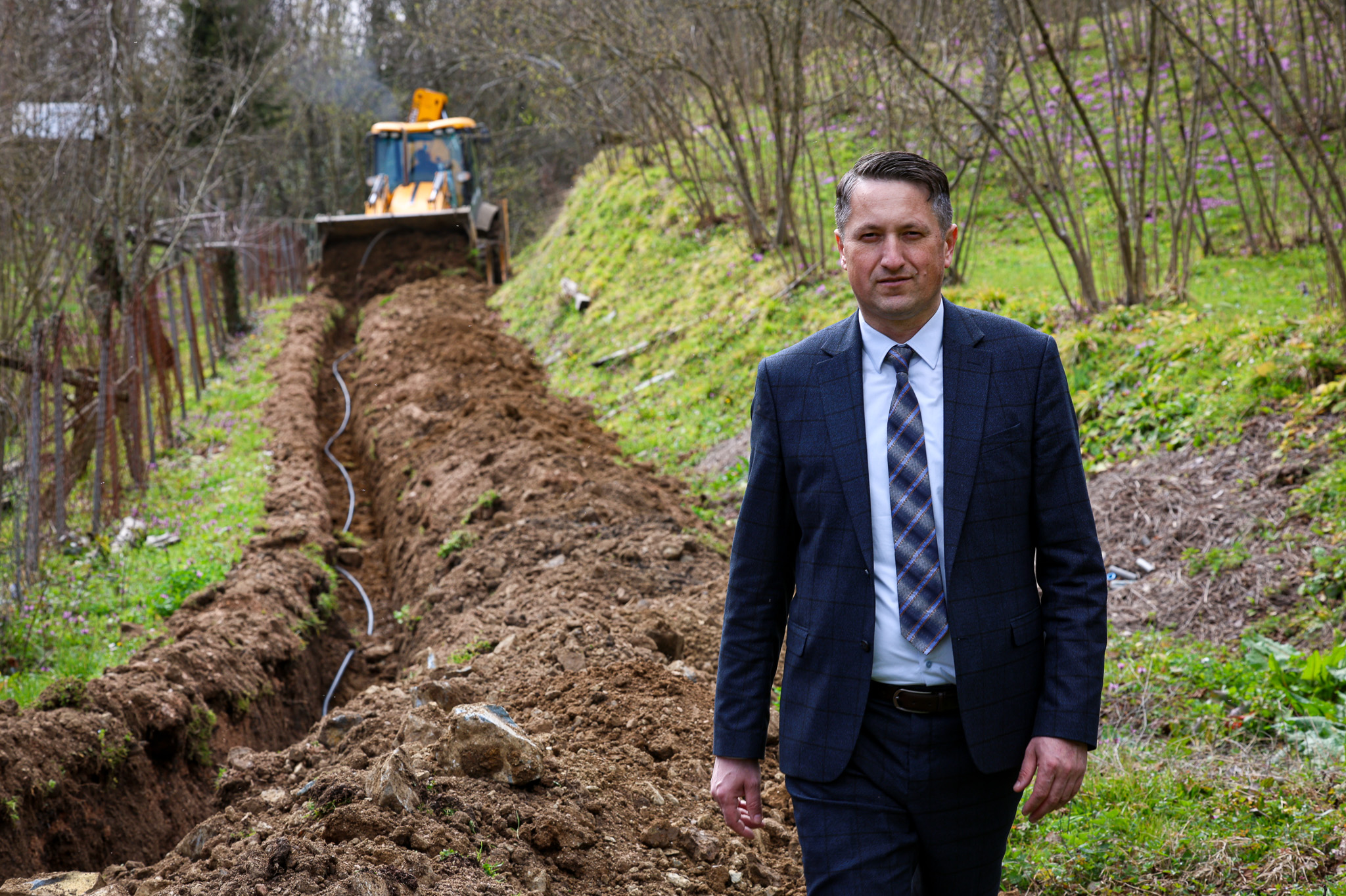 13 kilometrelik içme suyu hattı Hendek Karadere’ye 2060 yılına kadar sorunsuz hizmet edecek