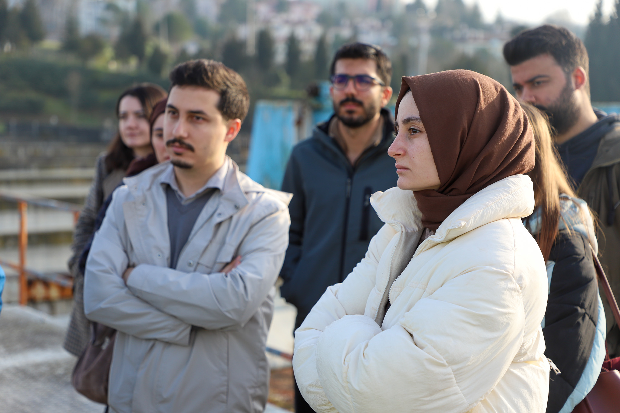 Tıp Fakültesi öğrencilerinden arıtma tesisi ziyareti