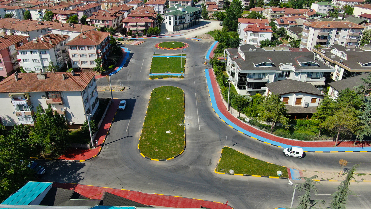 Bağlar Caddesi’nin üst yapı çalışmalarında sona gelindi