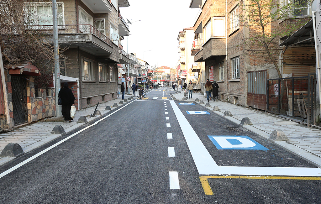 Şal Sokak 1. Etabı Trafiğe Açıldı