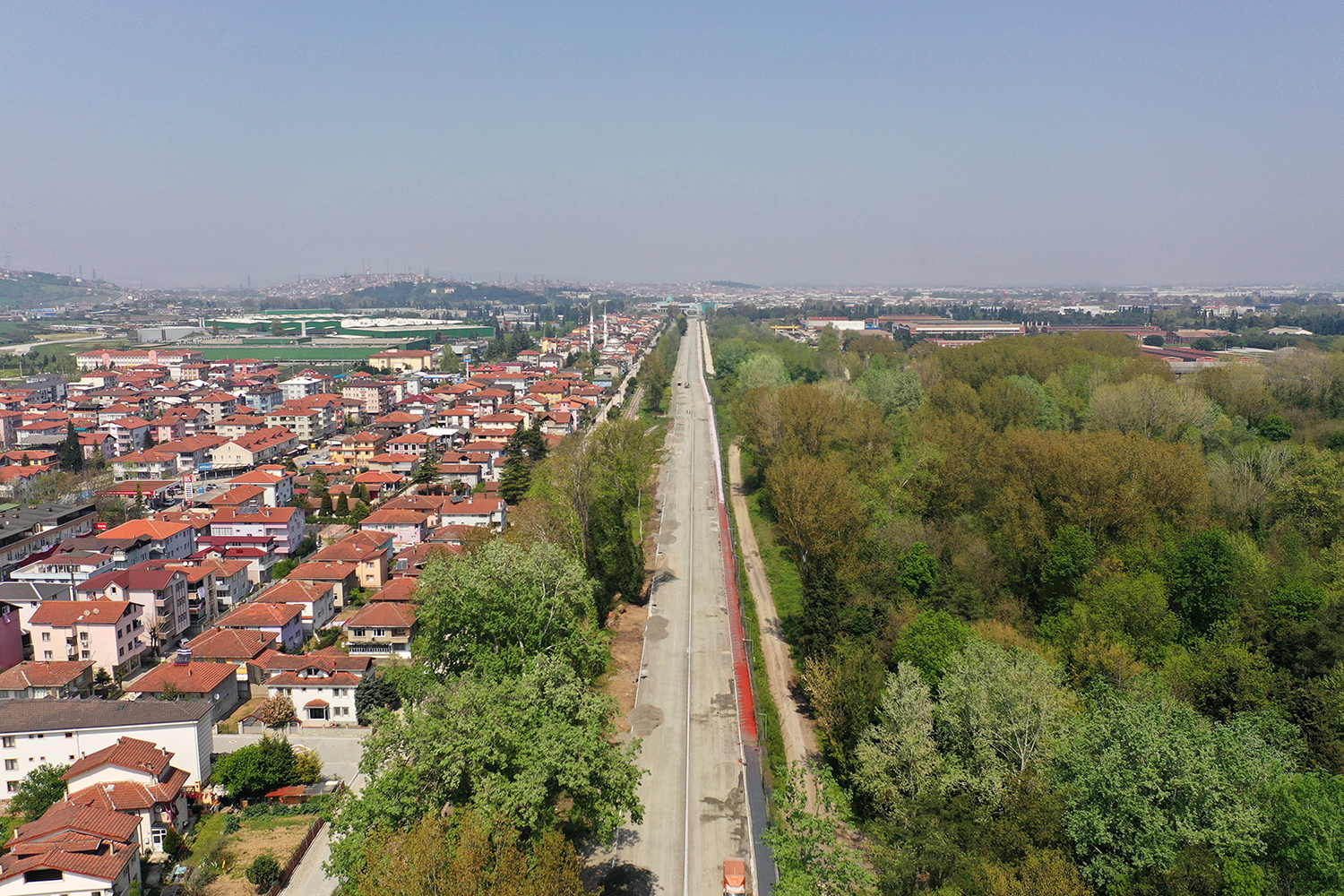 Arifiye’nin bölünmüş yolu tamamlanıyor